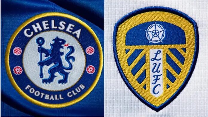 Chelsea vs Leeds United FA Cup semi-final team logos ahead of Wembley clash